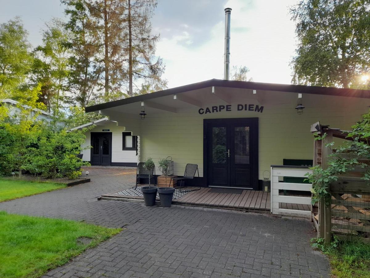 Carpe Diem, Het Ruime Chalet Met Houtkachel Nabij Wildlands Emmen Schoonebeek Dış mekan fotoğraf